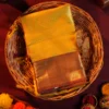 Yellow Fancy Silk Saree with Rich Zari Border for Women Yellow Fancy Silk Saree with Rich Zari Border for Women