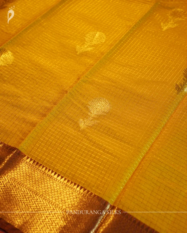 Yellow Fancy Silk Saree with Rich Zari Border for Women Yellow Fancy Silk Saree with Rich Zari Border for Women