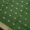 Olive Green Soft Cotton Saree with Elegant Zari Border for Women Olive Green Soft Cotton Saree with Elegant Zari Border for Women