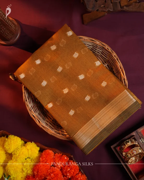 Mustard Soft Cotton Saree with Elegant Woven Zari Border Mustard Soft Cotton Saree with Elegant Woven Zari Border