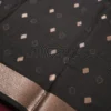 PSSC15.2 Black Soft Cotton Saree with Premium Woven Zari Border Women
